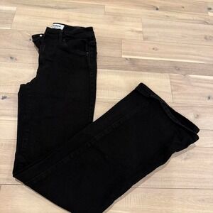 RSQ Sz 24  Black high-waisted wide-leg jeans